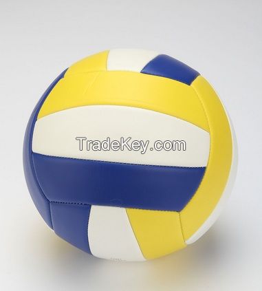 The international standard sports goods genuine leather soft volleyball 5 seamless training volleyball match