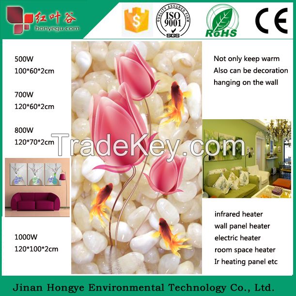 CE approved wall mounted infrared heating panel 