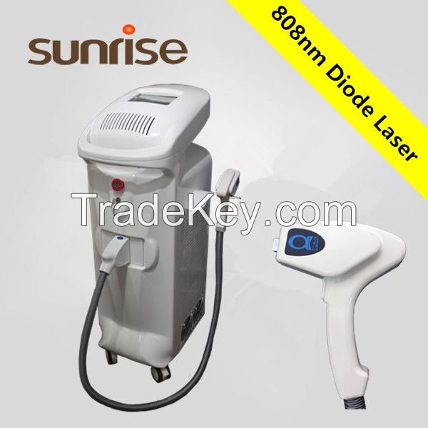 BEIJING SUNRISE Factory direct sale! 808nm diode laser/diode laser hair removal for permanent hair removal