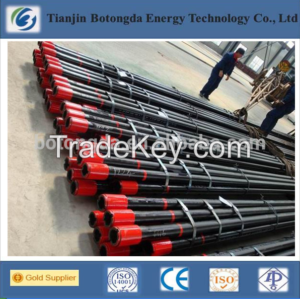 seamless API drill rod/drill pipe for oilfield /j55 k55 5D 5ct 5dp