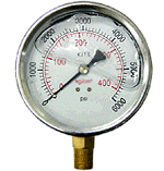 Liquid Filled Pressure Gauge