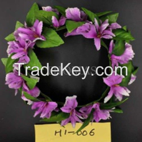 Artificial Floral Crown Headband for Wedding & Christmas