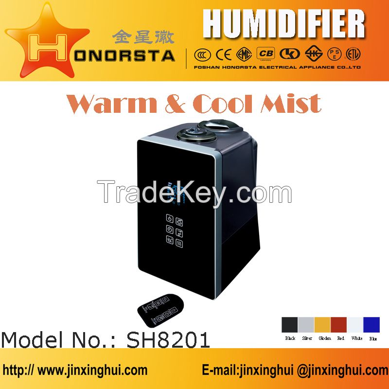 Big capacity ultrasonic warm air humidifier