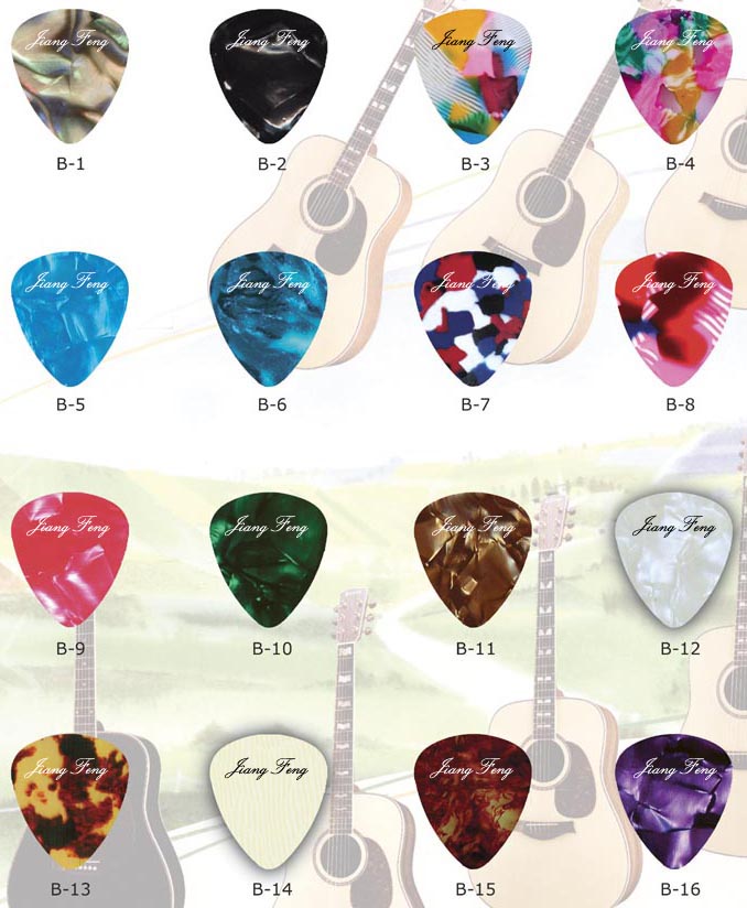 Guitar pick,Celluloid