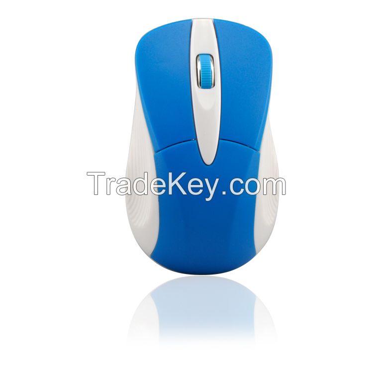 Cheapest Factory Price Wired 3D Optical Mouse, 1,000dpi Optical Sensor Resolution
