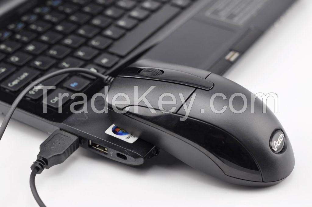 Wholesale portable 3D optical mouse, USB receiver, for desktop and laptop