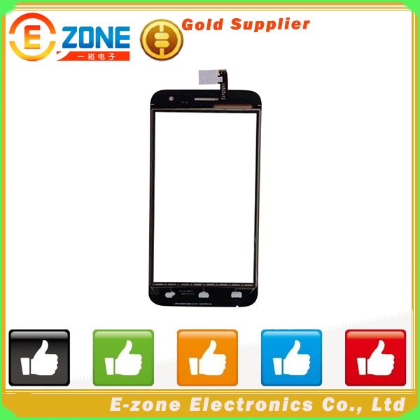 For Doogee Voyager2 DG310 Touch Screen Digitizer panel lens Black-White