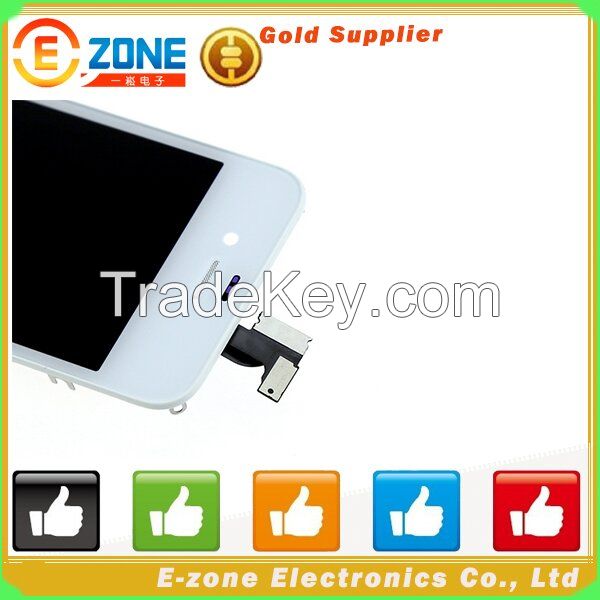 For iPhone 4S lcd display touch screen assembly complete-White