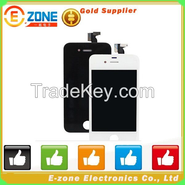For iPhone 4 LCD Display touch screen digitizer with frame assembly