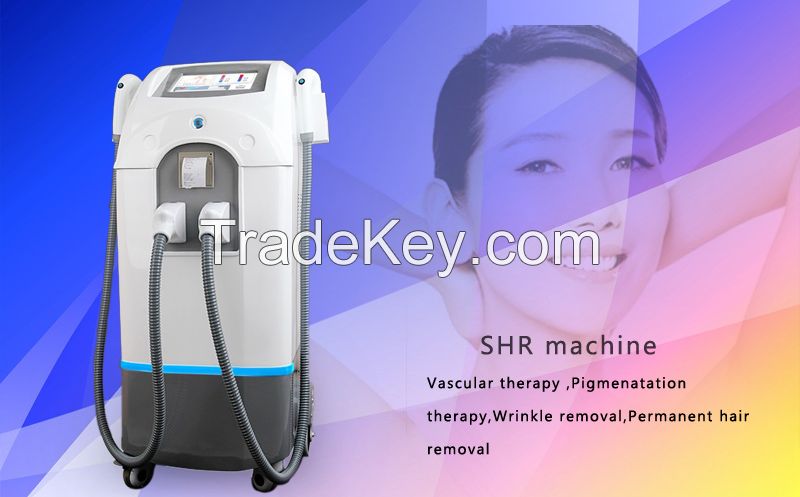 2015 SHR IPL laser machine price/E-light IPL SHR beauty equipment/ SHR IPL OPT permanent hair removal