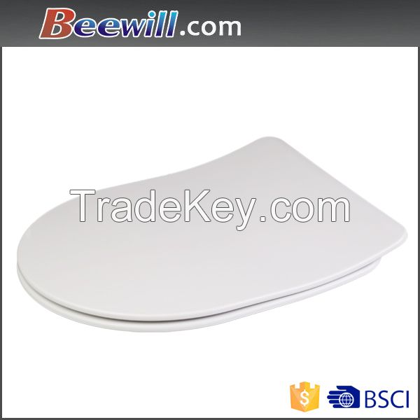 Euro standard Modern Slim  Soft Close and Quick Release Duroplast Toilet Seat