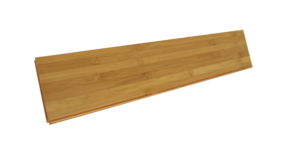 Horizontal bamboo flooring