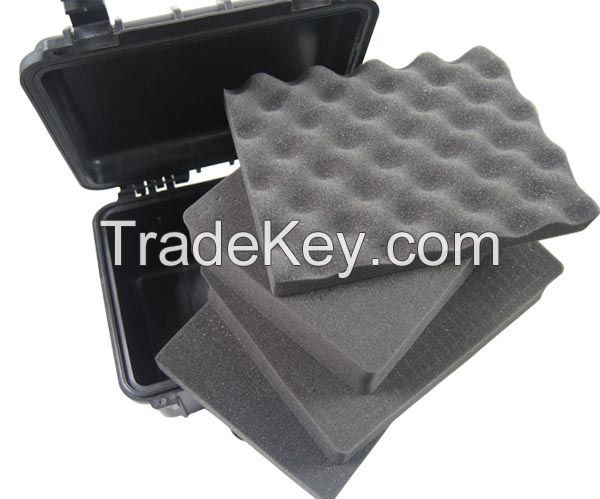 Waterproof Hard Plastic Equipment Case, Gopro Camera Case with Foam Interior