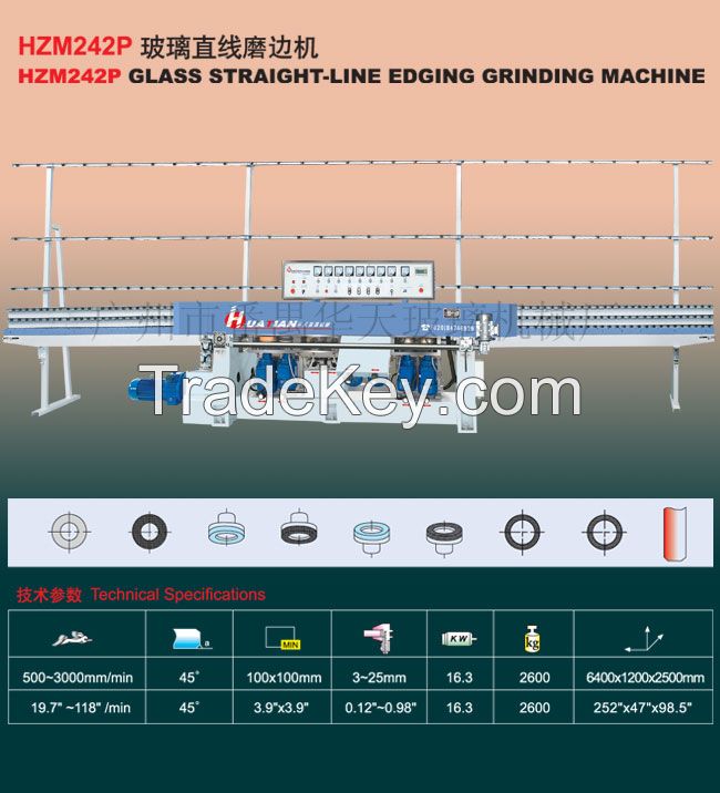 Glass Edge Processing Machines (hzm242p)