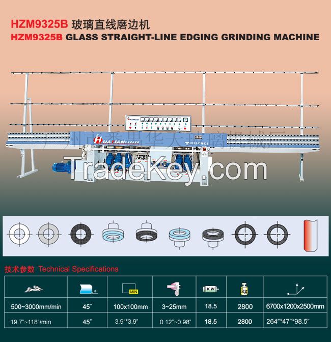 Glass Flat Edging Machine (HZM9325B)