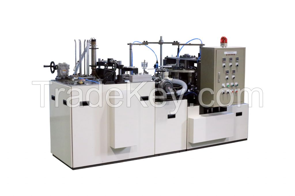 Paper cup forming machine