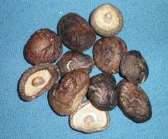 Drie Shiitake Mushrooms