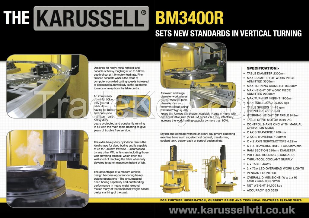Karussell vertical lathe 