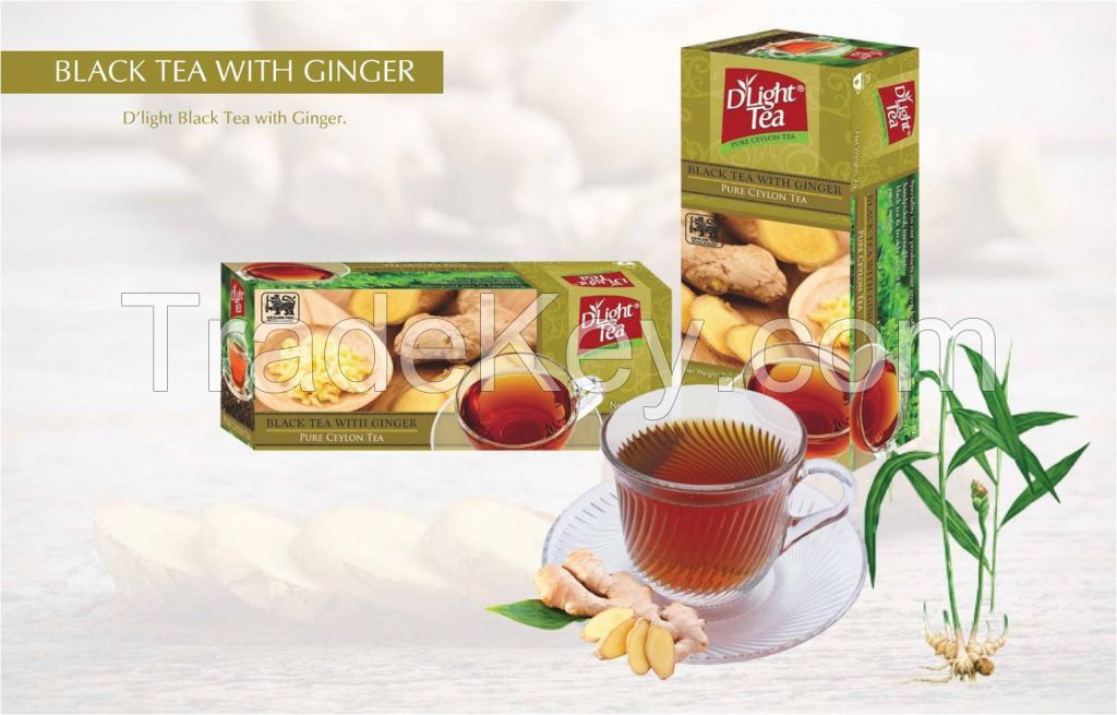 Black Tea with Ginger