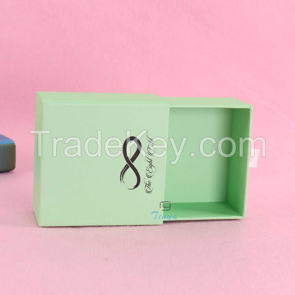 slide drawer packaging jewellery box paper