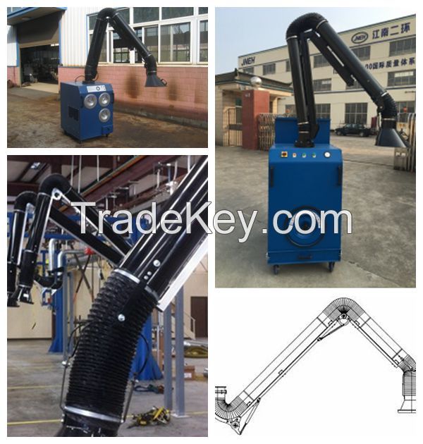 Welding fume dust collector