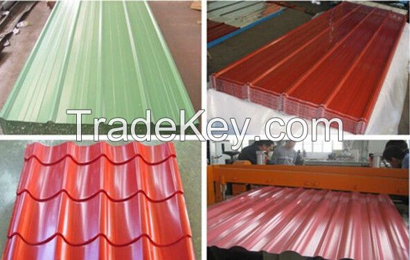 Roofing sheet Corrugated Galvalume /Galvanized Steel Sheets (FACTORY)