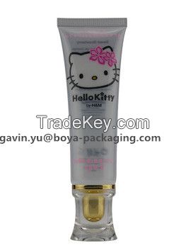 skin health care cream with acrylic top cap cosmetic jar