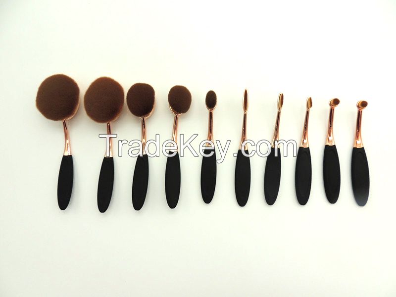 New Design Cosmetic Oval Brush Toothbrush Foundation Brush