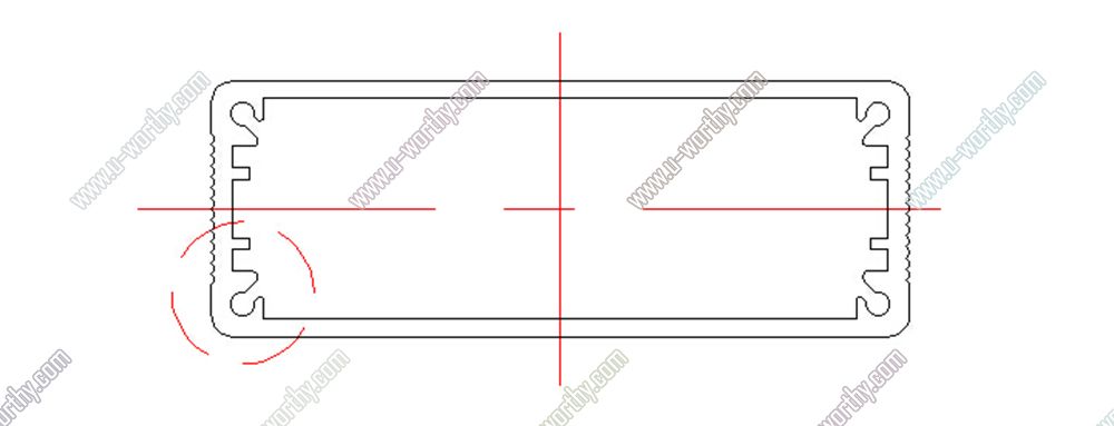 Aluminum Extrusion Enclosure For Pcb