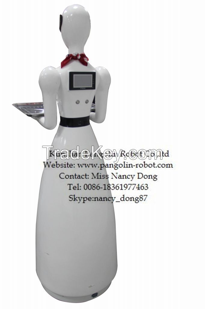 Dishes Delivering Smart Waiter Robot for Restaurant