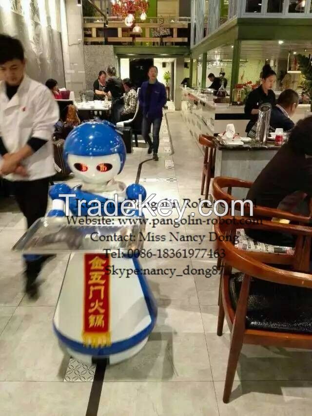 Dishes Delivering Smart Waiter Robot for Restaurant