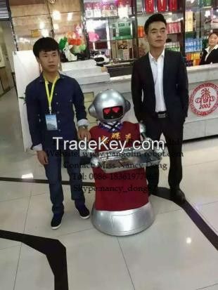 Smart Waiter Robot Dishes Delivering guest greeting for Restaurant