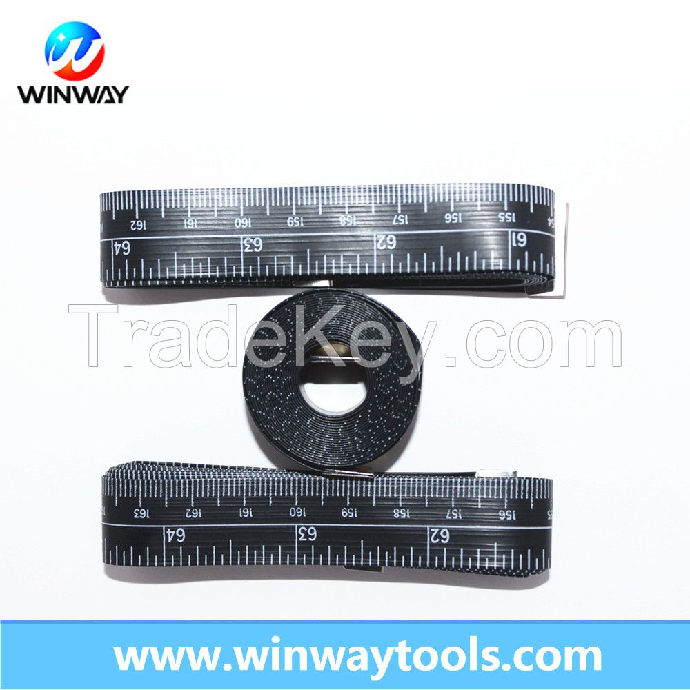 Chinese Manufacturer fiber glass tailor measuring tape / 150cm & 60'' length 2.0cm width / without any logo