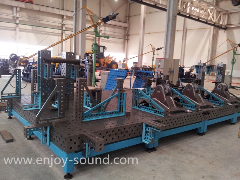 3D Welding Table/2m x 1m/Cast Iron/ system size 28/welding table system