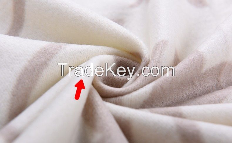 Fluffy polar fleece blanket softextile baby blanket