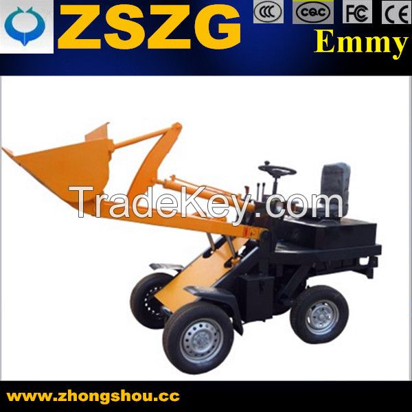 CE certified mini tractor loader without cabin