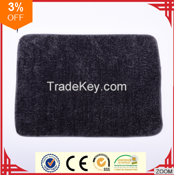 Unfading Latex Free Anti-slip Microfiber Bath Mat