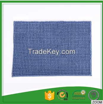 100% Polyester Non Slip Rubber Shower Mat