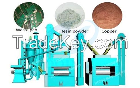 Circuit board separator recycling  machine