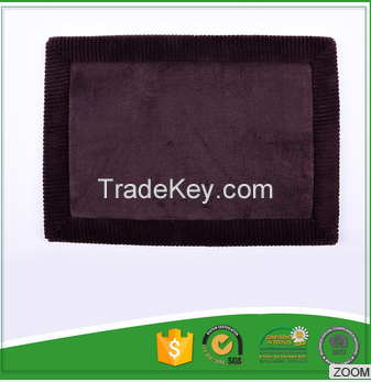 Rubber backing non slip bath mat with customized design