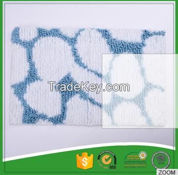 Moisture Polyester Jacquard Chenille Floor Mats For Bathrooms