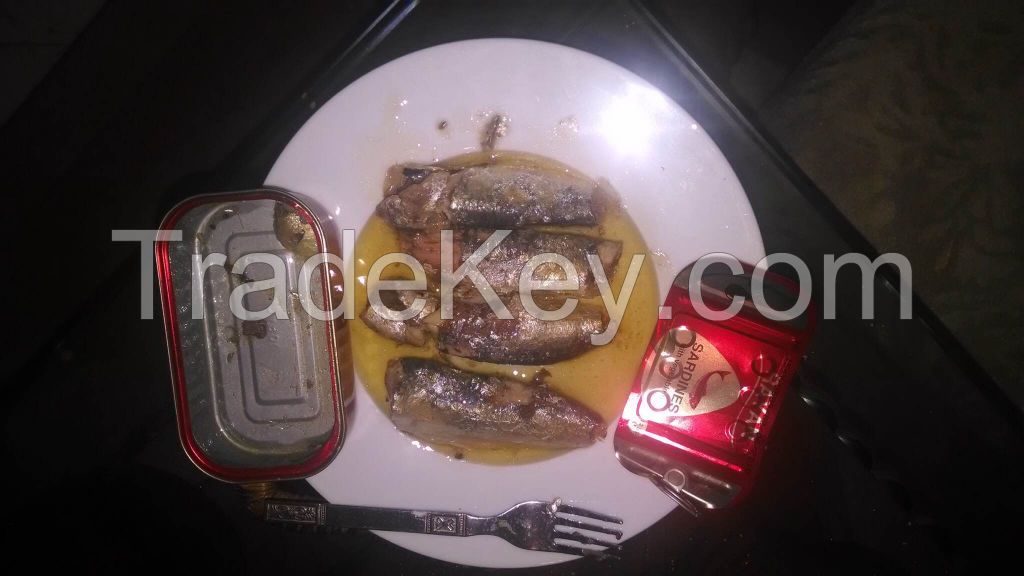 Canned Sardine in VEGETABLE Oil 125g
