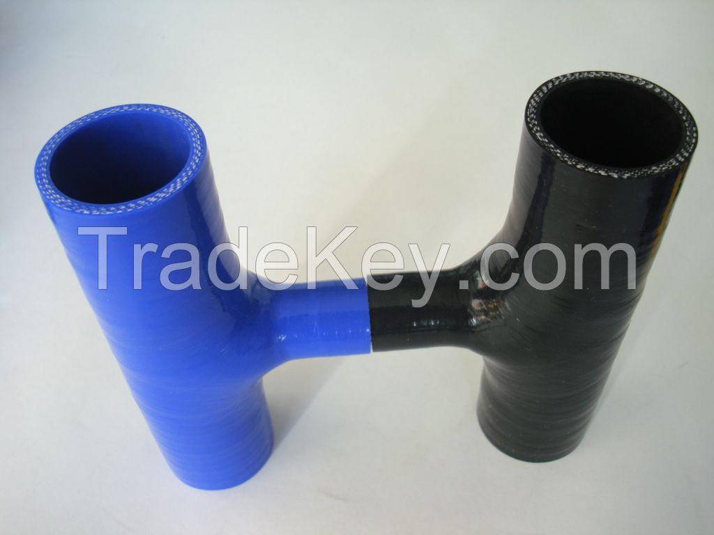 ID127mm Universal Turbo Radiator Connecter T Piece Silicone Hose