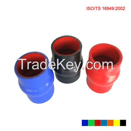 flexible customized straight hump silicone hose ID127mm