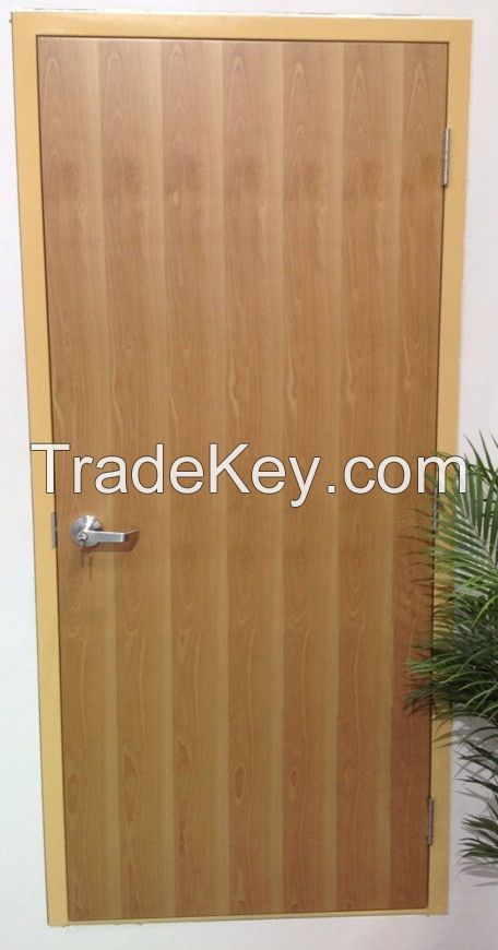 WHI certifacted wooden fire rated door