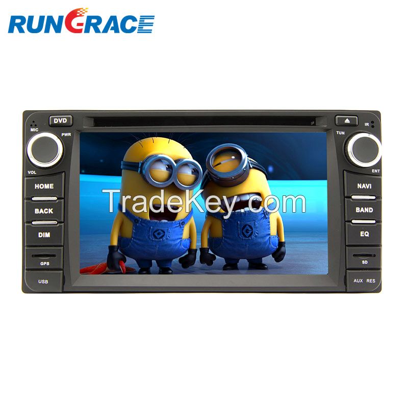 New universal car stereo 6.2 inch Gps Android toyota verso car dvd gps