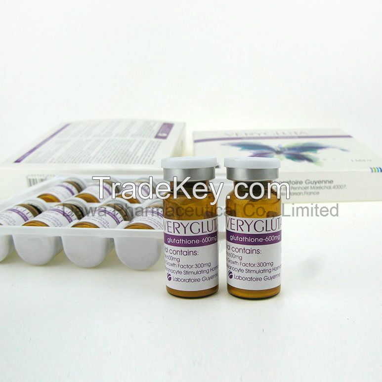 Whitening Glutathione Injection in Cosmetics OEM Available