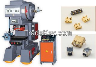 Gantry type one center column four circular guide pin high speed precision automatic punching machine