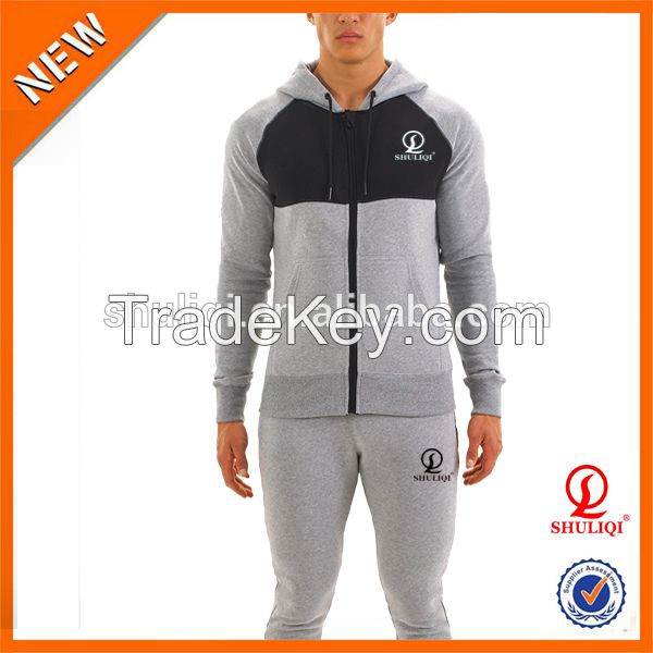 men patchwork hoody