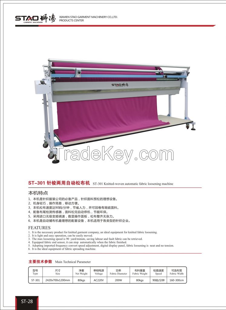 Fabric Relaxing Machine, cloth relaxing machine